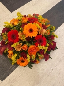 Claret and Amber Posy