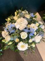 Light Blue & White Posy Arrangement