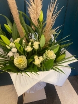 Lily Mix And Pampas Bouquet