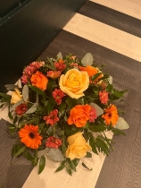 Orange & Peach Posy